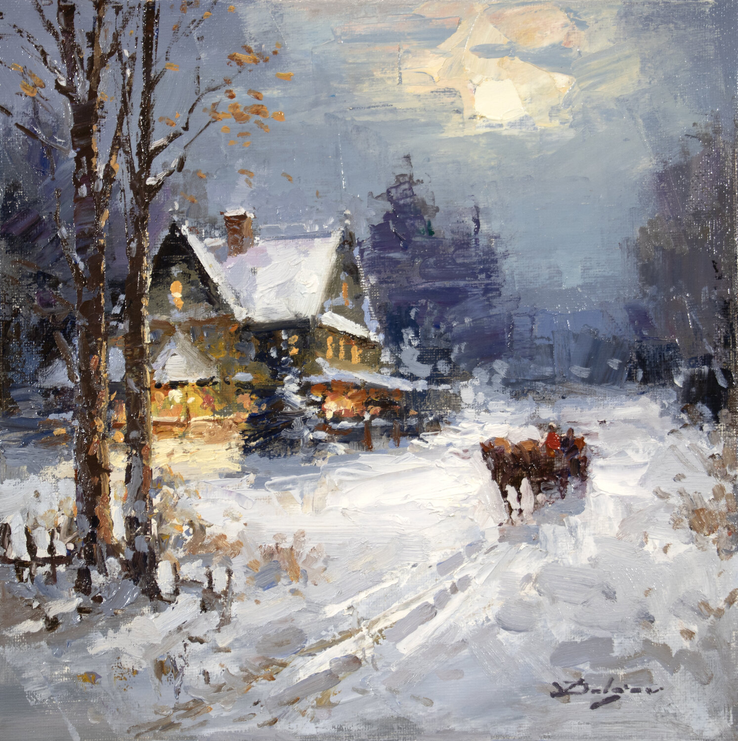 Winter mood Vadim Dolgov