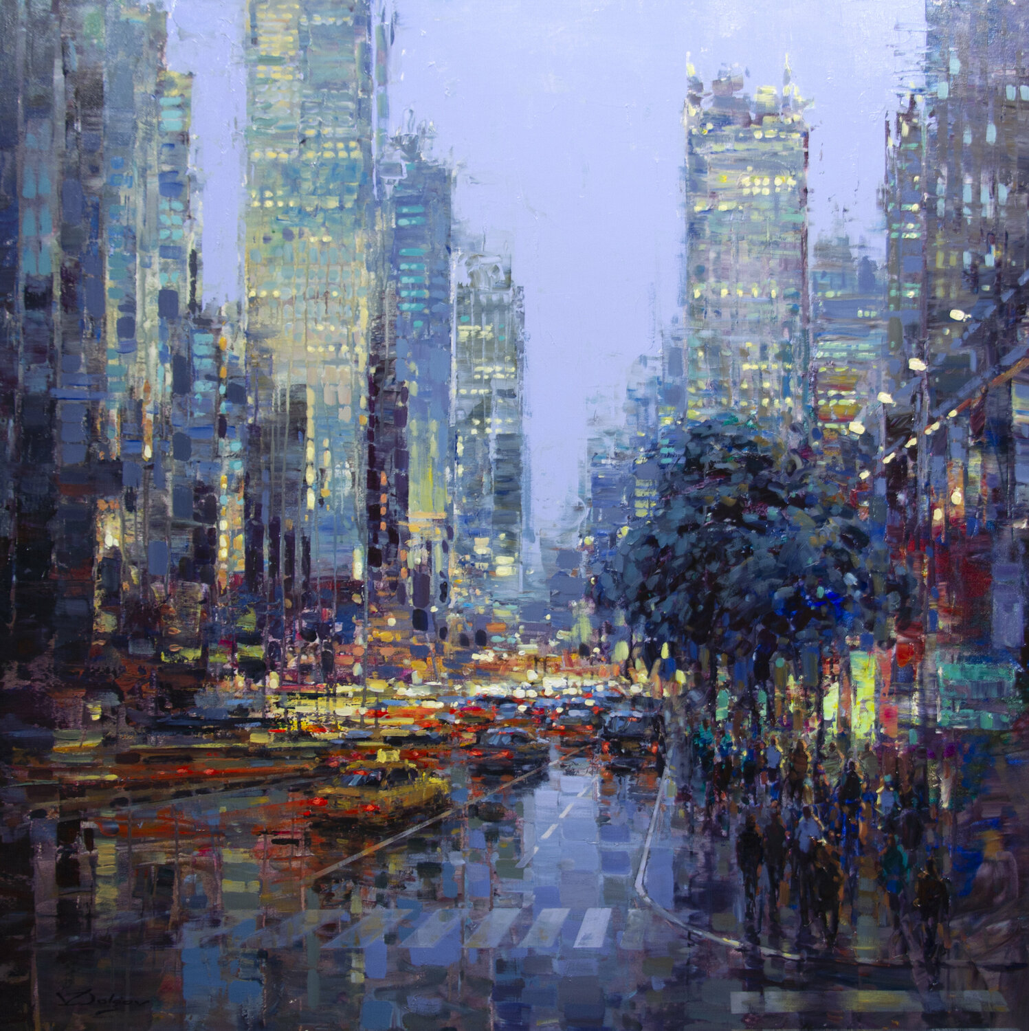 Twilight in the city Vadim Dolgov