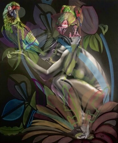 Blumenseelen von Valentina Andrees-Reschetizka, Malerei kaufen auf Singulart