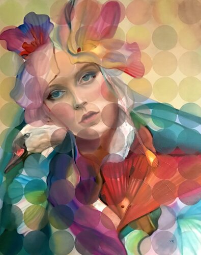 Die Farbenspieler by Valentina Andrees-Reschetizka, Painting for Sale on Singulart