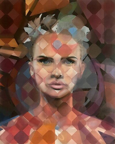 Gerade heraus di Valentina Andrees-Reschetizka, Pittura in vendita su Singulart