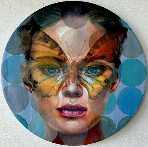 Come out of the cocoon van Valentina Andrees-Reschetizka, Schilderij te koop op Singulart