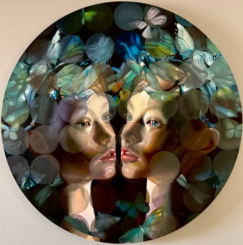 Let your beauty shine par Valentina Andrees-Reschetizka, Peinture en vente sur Singulart