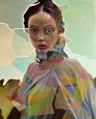 Sinn und Sinnlichkeit par Valentina Andrees-Reschetizka, Peinture en vente sur Singulart