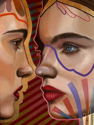 Sogno Uniti par Valentina Andrees-Reschetizka, Peinture en vente sur Singulart