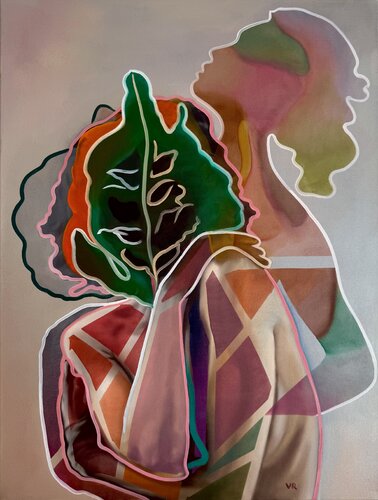 Segreti nel verde di Valentina Andrees-Reschetizka, Pittura in vendita su Singulart