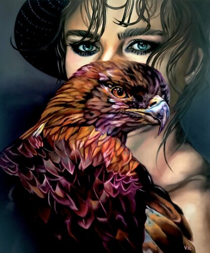 Königlich van Valentina Andrees-Reschetizka, Schilderij te koop op Singulart