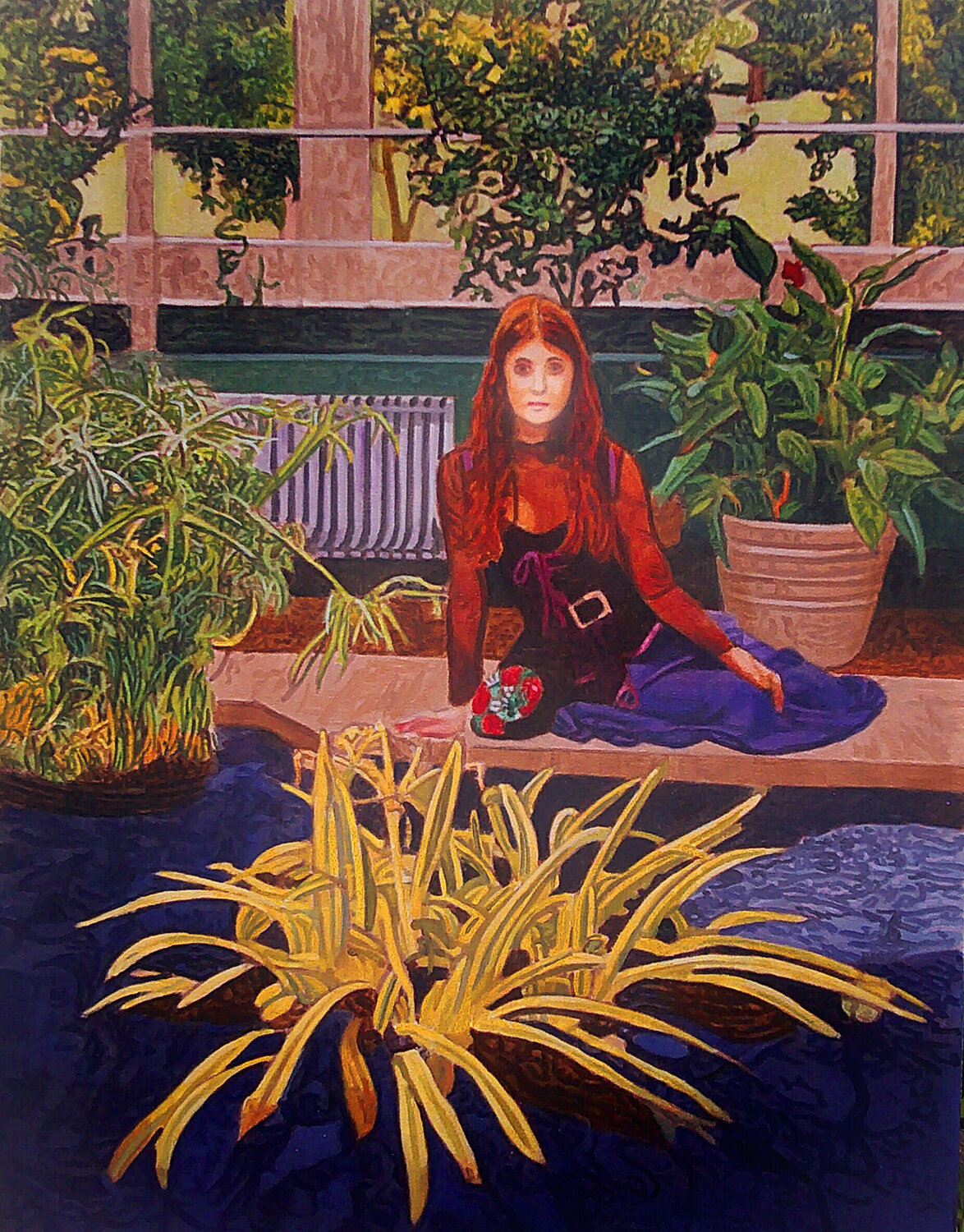 Eve in the Garden #2 Mark Jacobson Pintura original en venta