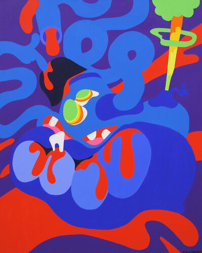 Let's Unravel di Todd James, Pittura in vendita su Singulart