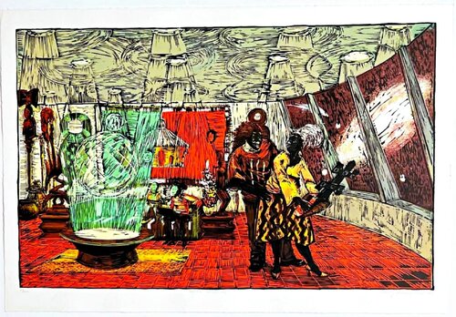 Keeping the Culture van Kerry James Marshall, Afdruk te koop op Singulart