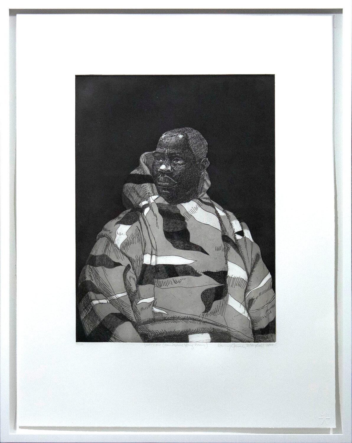 Untitled (Handsome Young Man) Kerry James Marshall Altri media in vendita