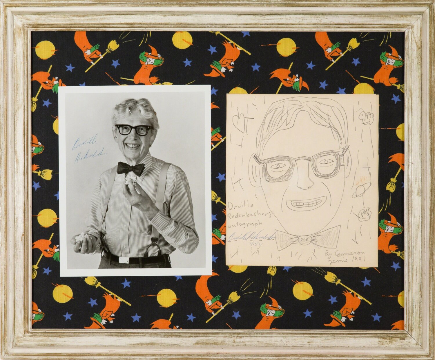 Orville Redenbacher Cameron Jamie Werk auf Papier zu verkaufen