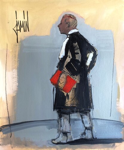 Avocat di David Jamin, Pittura in vendita su Singulart