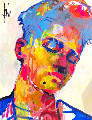 Variations sur l'introportrait di David Jamin, Pittura in vendita su Singulart