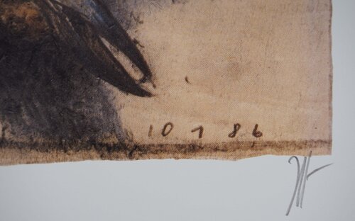 L'oiseau pendu by Horst Janssen, Print for Sale on Singulart