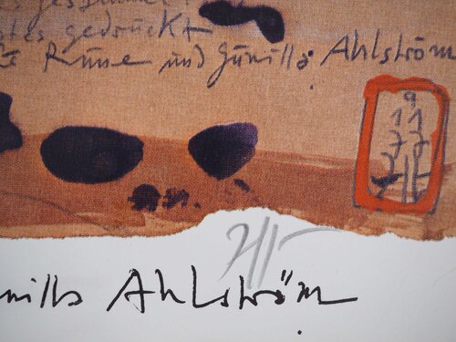 Personnages expressionnistes en bleu by Horst Janssen, Print for Sale on Singulart