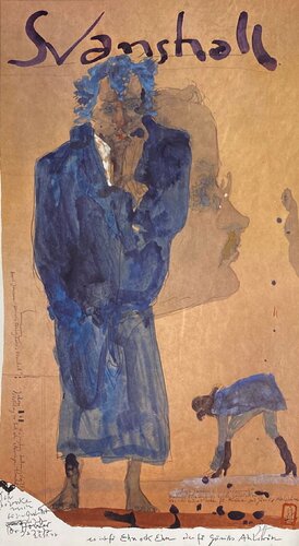 Expo 77 - Galleri L + L - Hälsingborg - Svanshall by Horst Janssen, Print for Sale on Singulart