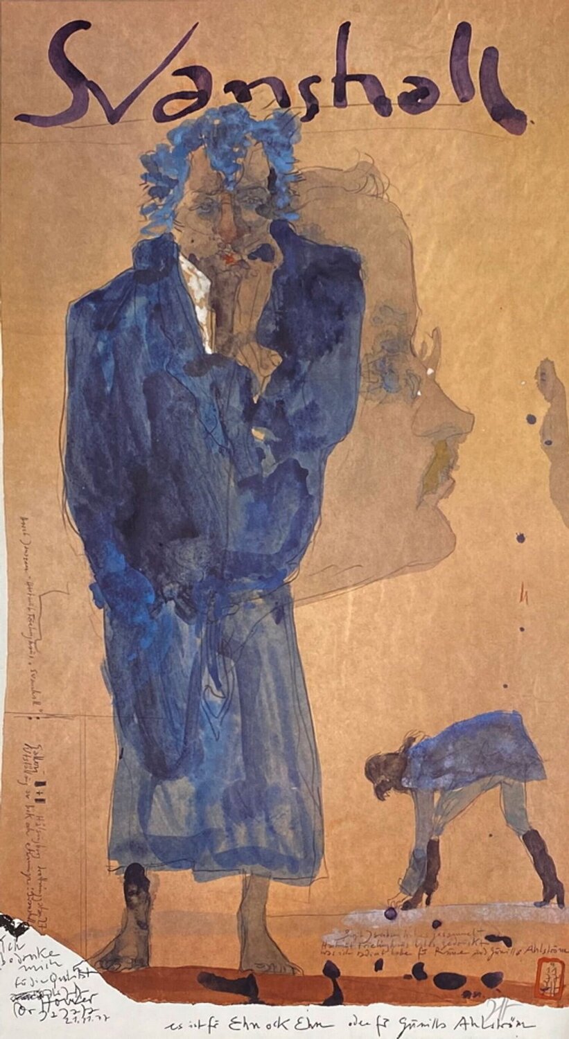 Expo 77 - Galleri L + L - Hälsingborg - Svanshall Horst Janssen