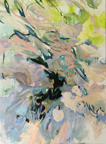 ...où les vents van Aline Wiest, Schilderij te koop op Singulart