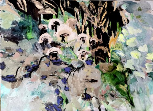 Prise au vent van Aline Wiest, Schilderij te koop op Singulart