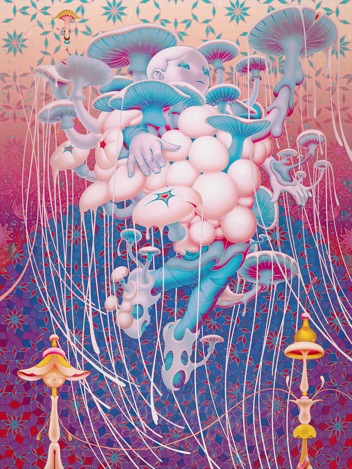 Seven Phases (BTS) by James Jean (2025) : Print Giclée print