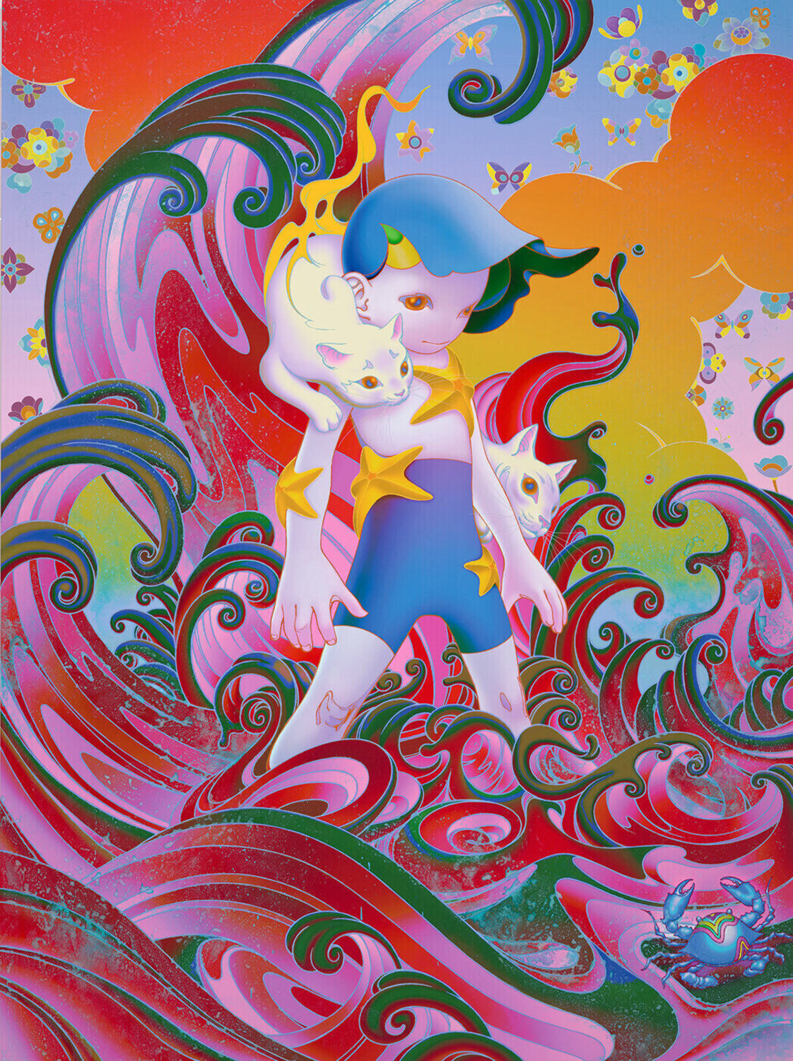 Seven Phases (BTS) by James Jean (2025) : Print Giclée print