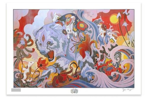 【希少品/限定100部】ジェームズジーン　James Jean シルクスクリーン GALLERY KAWAMATSU