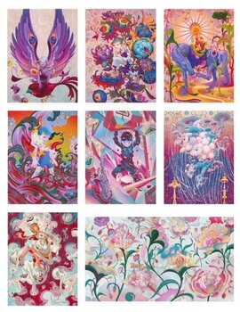 【希少未開封】BTS X JAMES JEAN SEVEN PHASES バッジ Seven Phases James Jean BTS Chang'e Maekan Azimuth Forager