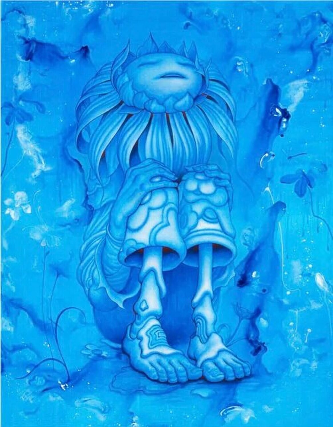 Sunflower James Jean Druck zu verkaufen