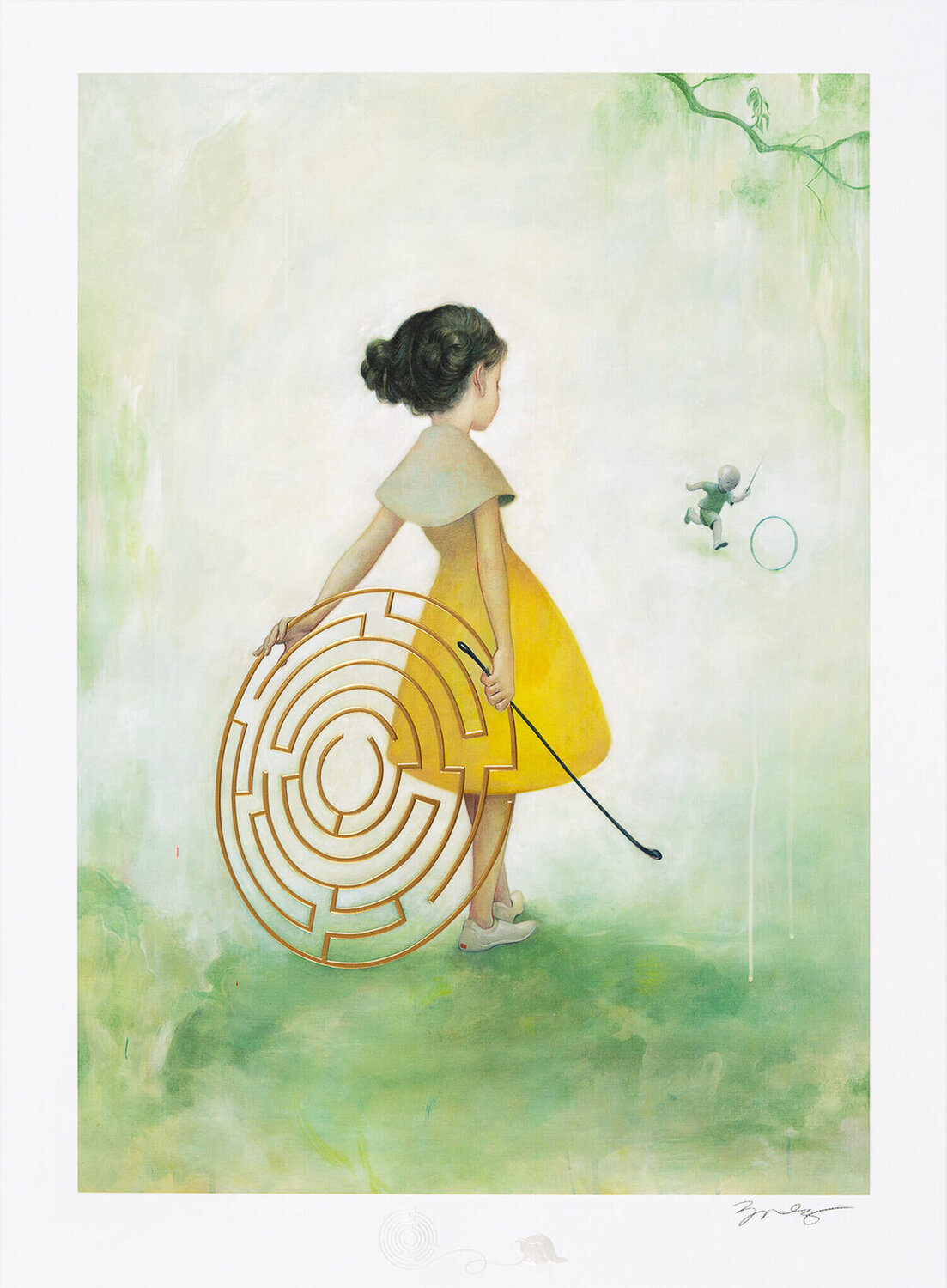 Maze James Jean Afdruk te koop