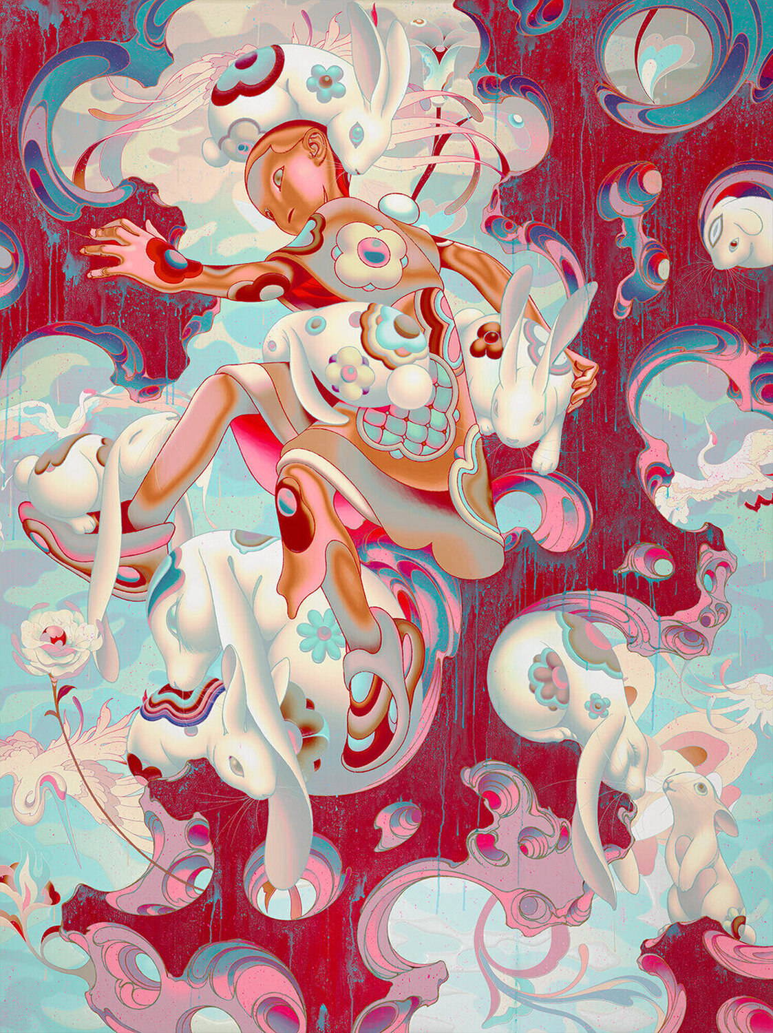 « Cottontail » by Jung Kook (정국) from BTS James Jean Druck zu verkaufen