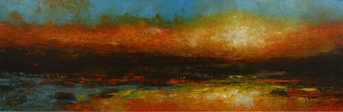 Promised Shore van Kalpana Soanes, Schilderij te koop op Singulart