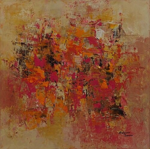 Shades Of Benevolence van Kalpana Soanes, Schilderij te koop op Singulart