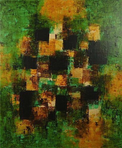 Deep Contemplation van Kalpana Soanes, Schilderij te koop op Singulart
