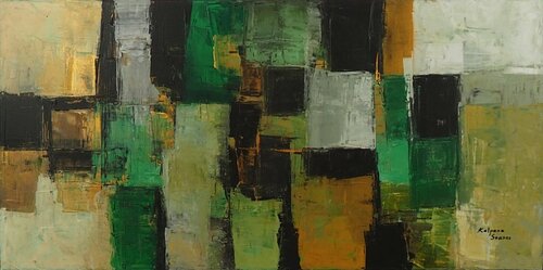 Gathering Under The Mistletoe van Kalpana Soanes, Schilderij te koop op Singulart