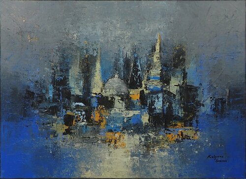 Magical Metropolis von Kalpana Soanes, Malerei kaufen auf Singulart