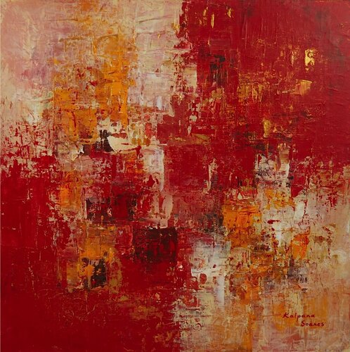 First Love di Kalpana Soanes, Pittura in vendita su Singulart