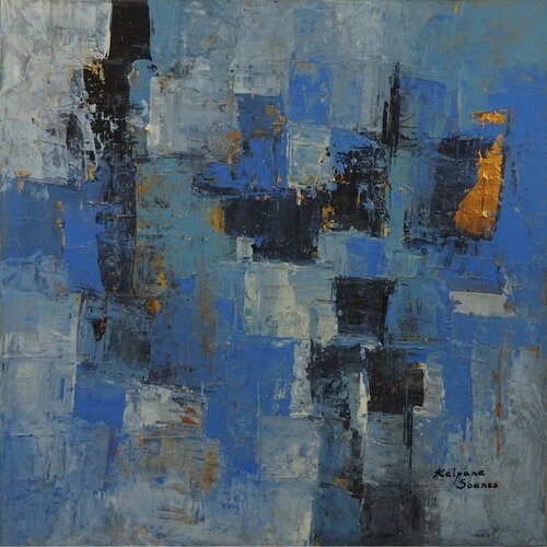 This Cold Frosty Winter di Kalpana Soanes, Pittura in vendita su Singulart