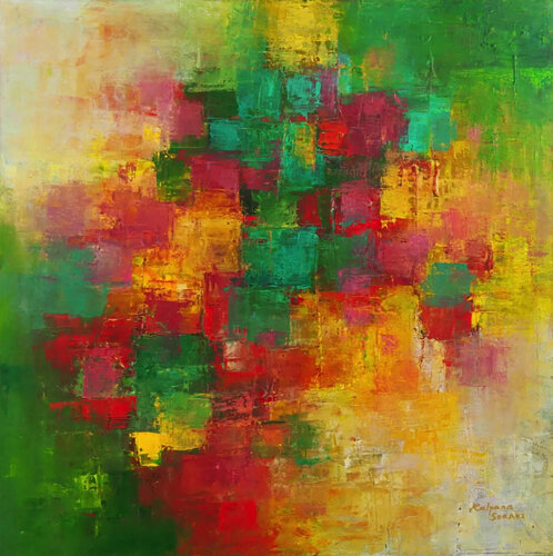 Like Moments In Spring di Kalpana Soanes, Pittura in vendita su Singulart
