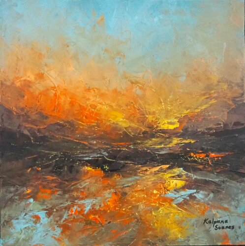 It Is Never Too Late by Kalpana Soanes, 회화 for Sale on Singulart