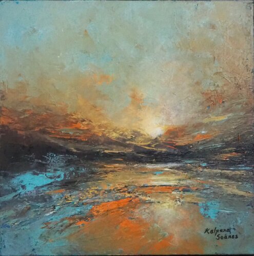 A New Beginning di Kalpana Soanes, Pittura in vendita su Singulart