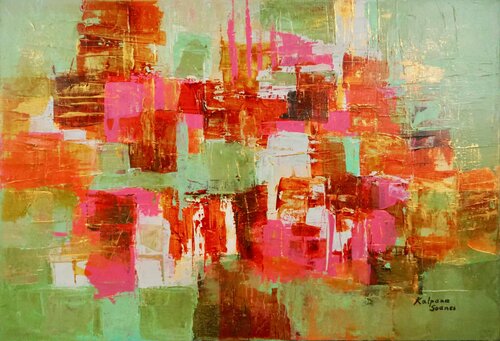 Change Of Season van Kalpana Soanes, Schilderij te koop op Singulart