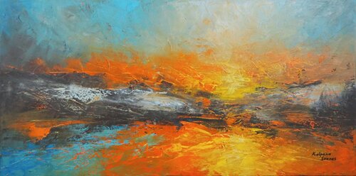 Sparkling Shore von Kalpana Soanes, Malerei kaufen auf Singulart