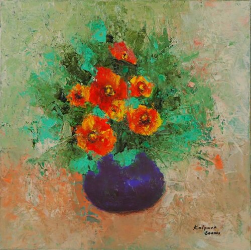 Summer Bunch von Kalpana Soanes, Malerei kaufen auf Singulart
