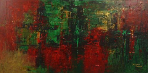 Dream A Better Dream Tomorrow di Kalpana Soanes, Pittura in vendita su Singulart