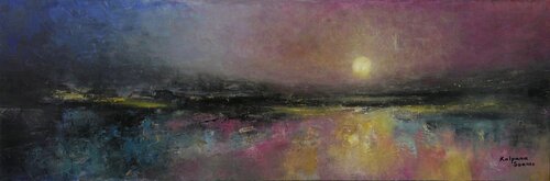Tranquil Shore di Kalpana Soanes, Pittura in vendita su Singulart