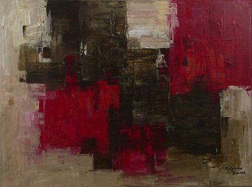 Dream Your Own Little Dream van Kalpana Soanes, Schilderij te koop op Singulart
