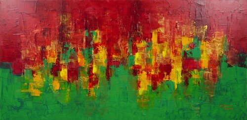 Shades Of Vibrant Health II di Kalpana Soanes, Pittura in vendita su Singulart