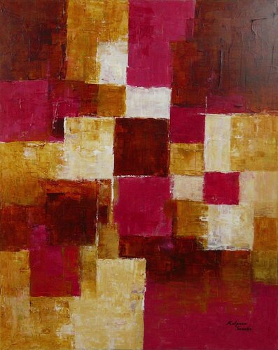 Dream Bold And Bright van Kalpana Soanes, Schilderij te koop op Singulart