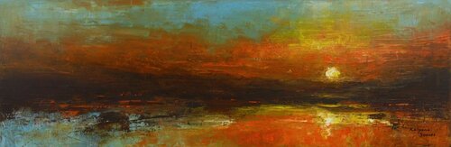 Loving Shore di Kalpana Soanes, Pittura in vendita su Singulart